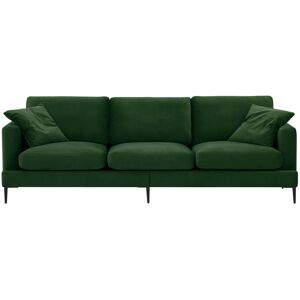 Corrigan Studio Bettie Sofa Dark green 86cm H X 256cm W X 97cm D Corrigan Studio Bettie Sofa Dark green 86cm H X 256cm W X 97cm D