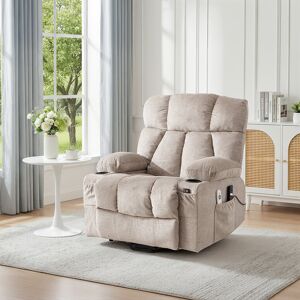 Latitude Run White recliner Brown 103cm H X 92cm W X 94cm D Latitude Run White recliner Brown 103cm H X 92cm W X 94cm D