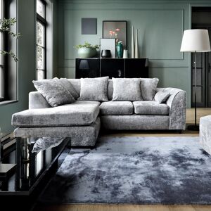 ClassicLiving Hartl Corner Sofa Light Grey 80cm H X 212cm W X 164cm D ClassicLiving Hartl Corner Sofa Light Grey 80cm H X 212cm W X 164cm D