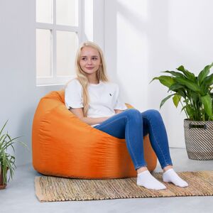 Latitude Run Veeva Teen Classic Bean Bag Chair Orange Medium; Small Latitude Run Veeva Teen Classic Bean Bag Chair Orange Medium; Small