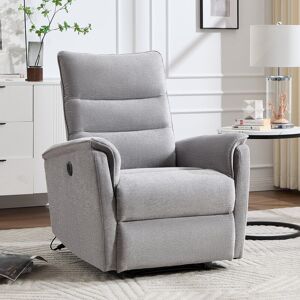 17 Stories 98cm Wide Modern Soft Upholstered Power Recliner Gray 102cm H X 98cm W X 92cm D 17 Stories 98cm Wide Modern Soft Upholstered Power Recliner Gray 102cm H X 98cm W X 92cm D