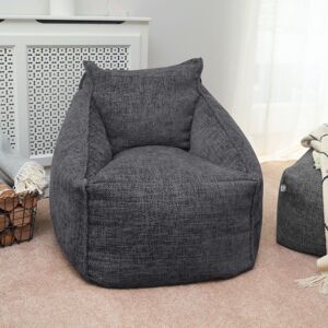 Brayden Studio rucomfy Beanbags Weave Snug Bean Bag Chair. Home Luxury Living or Bed Room Adult Recliner Seat. Chunky Soft Textured Durable Fabric. Extra Large H84 x Slate Grey Large Brayden Studio rucomfy Beanbags Weave Snug Bean Bag Chair. Home Luxury Living or Bed Room Adult Recliner Seat. Chunky Soft Textured Durable Fabric. Extra Large H84 x Slate Grey Large