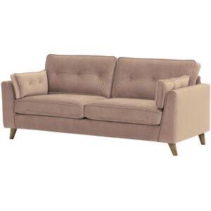 August Grove Jett 3 Seater Sofa Pink 89cm H X 201cm W X 86cm D August Grove Jett 3 Seater Sofa Pink 89cm H X 201cm W X 86cm D