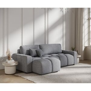 Ebern Designs 3 - Piece Corner Sectional Grey Polyester 84cm H X 233cm W X 191cm D Ebern Designs 3 - Piece Corner Sectional Grey Polyester 84cm H X 233cm W X 191cm D