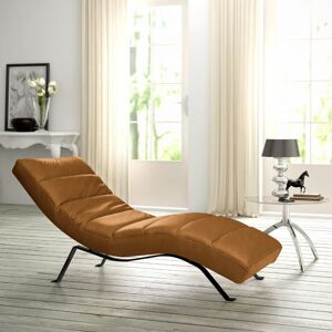 Latitude Run Crosby Upholstered Leather-look Fabric Chaise Lounge with Adjustable Backrest Black/Oak 95cm H X 65cm W X 171cm L Latitude Run Crosby Upholstered Leather-look Fabric Chaise Lounge with Adjustable Backrest Black/Oak 95cm H X 65cm W X 171cm L