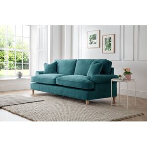 Three Posts Longfellow 3 Seater Sofa Manhattan Emerald 83cm H X 206cm W X 95cm D Three Posts Longfellow 3 Seater Sofa Manhattan Emerald 83cm H X 206cm W X 95cm D