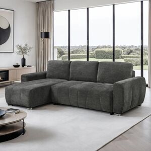 Brayden Studio Vienna 3 Seater Fabric Pull Out Sofa Bed Grey Grey 91cm H X 275cm W X 66cm D Brayden Studio Vienna 3 Seater Fabric Pull Out Sofa Bed Grey Grey 91cm H X 275cm W X 66cm D