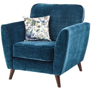 George Oliver ANTIGUA 92cm Wide Tufted Armchair Teal 95cm H X 92cm W X 89cm D George Oliver ANTIGUA 92cm Wide Tufted Armchair Teal 95cm H X 92cm W X 89cm D