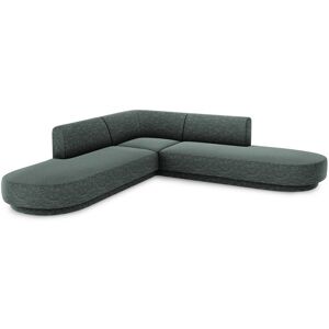 Brayden Studio Miley Corner Sofa Petrol 100% Polyester Structural Polyesters 74cm H X 248cm W X 248cm D Brayden Studio Miley Corner Sofa Petrol 100% Polyester Structural Polyesters 74cm H X 248cm W X 248cm D