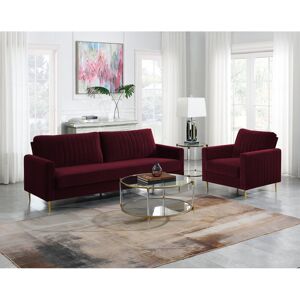 Fairmont Park Marienthal 2 Piece Sofa Set Burgundy 2 Fairmont Park Marienthal 2 Piece Sofa Set Burgundy 2