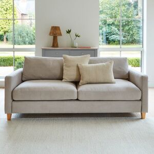 Latitude Run Aharshi 3 Seater Sofa - Boucle with Legs Pale Oak/Soft Beige Latitude Run Aharshi 3 Seater Sofa - Boucle with Legs Pale Oak/Soft Beige