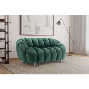 Canora Grey Mitesh Upholstered Sofa Green Velvet 70cm H x 158cm W x 90cm D/2 Canora Grey Mitesh Upholstered Sofa Green Velvet 70cm H x 158cm W x 90cm D/2