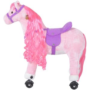 Zoomie Kids Faria Rocking Horse Pink 75cm H X 28cm W X 65cm L Zoomie Kids Faria Rocking Horse Pink 75cm H X 28cm W X 65cm L
