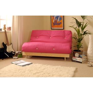 Latitude Run Trishelle Double Clic Clac Sofa Pink 76cm H x 135cm W x 78cm D Latitude Run Trishelle Double Clic Clac Sofa Pink 76cm H x 135cm W x 78cm D