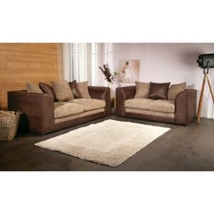 Lark Manor Rae Two Piece Sofa Set Brown/Coffee 80cm H X 190cm W X 87cm D Lark Manor Rae Two Piece Sofa Set Brown/Coffee 80cm H X 190cm W X 87cm D