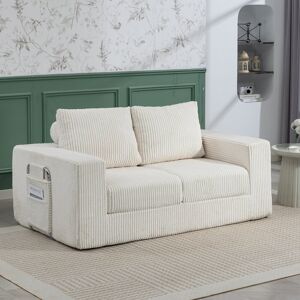 Fairmont Park 176cm Convertible Sofa Bed 2 Seater Loveseat Sofa No Assembly Required Beige 87cm H X 176cm W X 99cm D Fairmont Park 176cm Convertible Sofa Bed 2 Seater Loveseat Sofa No Assembly Required Beige 87cm H X 176cm W X 99cm D