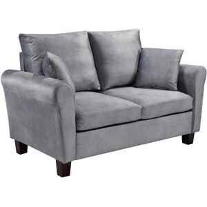 17 Stories Mateos 2 Seater Upholstered Sofa Grey 88cm H X 139cm W X 77cm D 17 Stories Mateos 2 Seater Upholstered Sofa Grey 88cm H X 139cm W X 77cm D