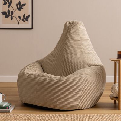 icon Dalton Corduroy XL Recliner Bean Bag, Teal Beige Large icon Dalton Corduroy XL Recliner Bean Bag, Teal Beige Large