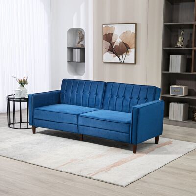 Fairmont Park Sofa Bed Blue 78.5cm H X 189cm W X 80.5cm D Fairmont Park Sofa Bed Blue 78.5cm H X 189cm W X 80.5cm D