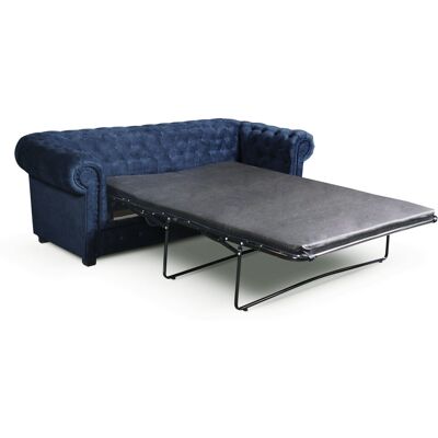 Lark Manor Allegra 3 Seater Chesterfield Sofa Bed Navy Blue 3 Lark Manor Allegra 3 Seater Chesterfield Sofa Bed Navy Blue 3