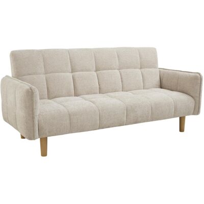 17 Stories Julian Blue Chenille Fabric Sofa Bed Beige 92cm H X 208cm W X 88cm D 17 Stories Julian Blue Chenille Fabric Sofa Bed Beige 92cm H X 208cm W X 88cm D