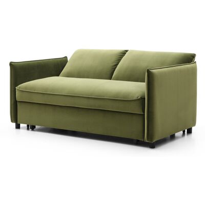 Latitude Run Betty 2 Seater Velvet Sofa Bed Green 90cm H X 156cm W X 89.5cm D Latitude Run Betty 2 Seater Velvet Sofa Bed Green 90cm H X 156cm W X 89.5cm D
