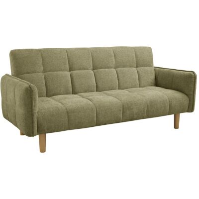 17 Stories Julian Blue Chenille Fabric Sofa Bed Green 92cm H X 208cm W X 88cm D 17 Stories Julian Blue Chenille Fabric Sofa Bed Green 92cm H X 208cm W X 88cm D