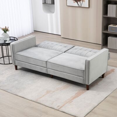 Fairmont Park Sofa Bed Light Grey 78.5cm H X 189cm W X 80.5cm D Fairmont Park Sofa Bed Light Grey 78.5cm H X 189cm W X 80.5cm D