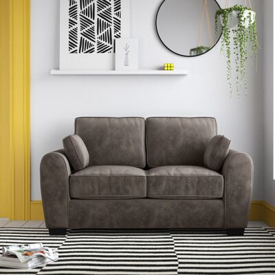 Zipcode Design Bulma 2 Seater Fold Out Sofa Bed Pewter Polyester Blend 92cm H X 167cm W X 90cm D Zipcode Design Bulma 2 Seater Fold Out Sofa Bed Pewter Polyester Blend 92cm H X 167cm W X 90cm D