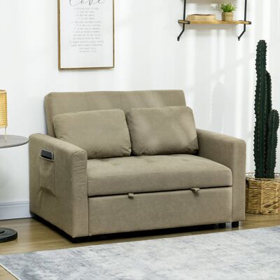 17 Stories Nencho Square Arm 2 Seater Sofa Bed Beige 86cm H X 120cm W X 84cm D 17 Stories Nencho Square Arm 2 Seater Sofa Bed Beige 86cm H X 120cm W X 84cm D