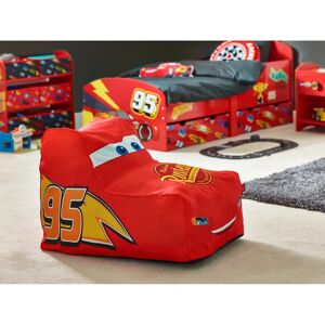 Disney Pixar Lightning McQueen Cars Shaped Bright Red Beanbag red 51.5 H x 80.0 W x 59.0 D cm