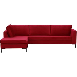 Hykkon Quezada Holiday Corner Sofa red 88.0 H x 280.0 W x 184.0 D cm