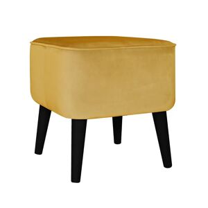 MONKEY MACHINE Footstool yellow 43.0 H x 40.0 W x 40.0 D cm