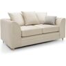 Abakus Direct Chicago 160Cm Velvet Flared Arm Loveseat brown 78.0 H x 160.0 W x 89.0 D cm