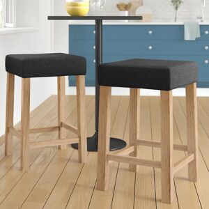 Zipcode Design Dematteo 65cm Bar Stool gray 65.0 H x 40.0 W cm