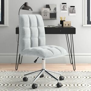 Zipcode Design Farrington Gurney Desk Chair gray/white 90.0 H x 60.0 W x 60.0 D cm