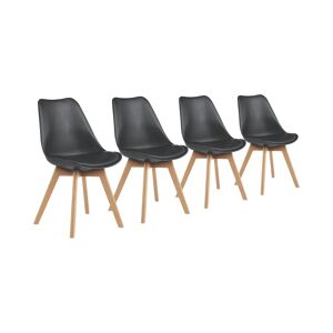 Zipcode Design Ayden Upholstered Dining Chair black 83.0 H x 47.0 W x 46.0 D cm