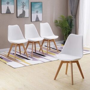 Zipcode Design Ayden Upholstered Dining Chair white 83.0 H x 47.0 W x 46.0 D cm