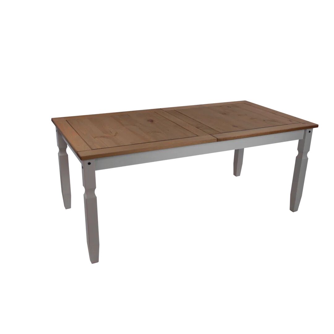 Mercers Furniture Corona Grey Wax 6'' Dining Table brown/gray/green 76.0 H x 182.0 W x 92.0 D cm
