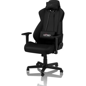 Nitro Concepts S300 Fabric Gaming Chair - Stealth Black 140.0 H x 76.0 W x 56.0 D cm