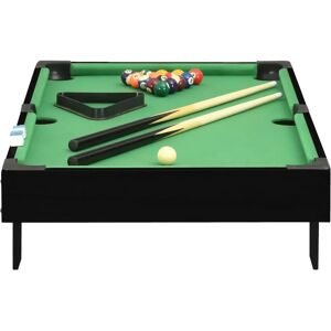 Freeport Park Harding 3ft Pool Table black/brown/green 19.0 H x 92.0 W x 52.0 D cm