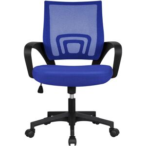 Wayfair Basics™ Blane Mesh Desk Chair blue 87.0 H x 60.5 W x 60.0 D cm