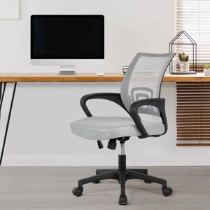 Wayfair Basics™ Blane Mesh Desk Chair gray 87.0 H x 60.5 W x 60.0 D cm