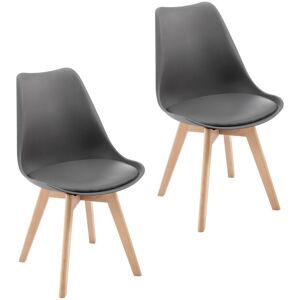 George Oliver Dining Room Chairs Swivel Set Of 2, Swivel Chair Kitchen Chair Upholstered Chair, Modern Dining Chair, Load Capacity Up To 150 Kg Grey 83cm H X 40.5cm W X 40.5cm D