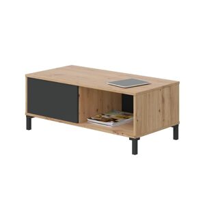 17 Stories Jalanna Coffee Table with Storage brown 40.0 H x 100.0 W x 50.0 D cm
