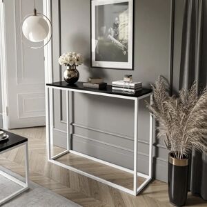 Zipcode Design Burmaster Console Table Modern white 80.0 H x 100.0 W x 30.0 D cm