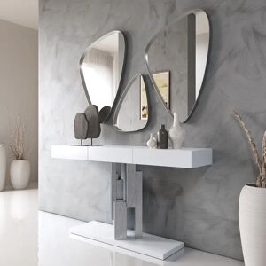 Ivy Bronx Ayyash 100Cm Console Table brown/gray 80.0 H x 100.0 W x 35.0 D cm