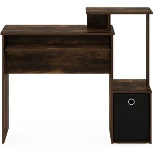 Zipcode Design Bettyann Computer Desk black/brown 86.63 H x 100.13 W x 40.0 D cm