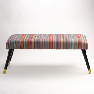 Canora Grey Lime Upholstered Bench black 45.0 H x 100.0 W x 40.0 D cm