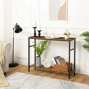 Borough Wharf Inver 80Cm Console Table brown 80.0 H x 100.0 W x 24.0 D cm